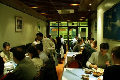 photograph picture of the Maharani, soho, indian restaurant new decor
