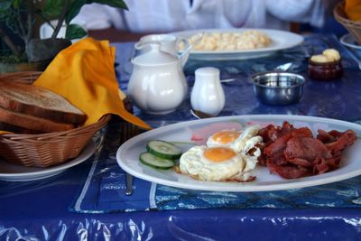 photograph picture image of the breakfast at Vilistes on Viti Levu, Fiji