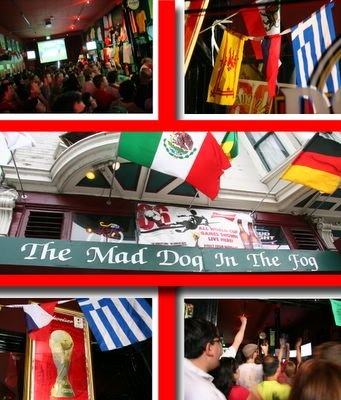 photograph picture mad dog in the fog pub san francisco world cup football 2006, where to watch english football soccer matches and league in the san francisco bay area