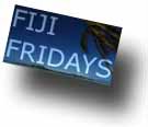 photograph picture image of fiji friday logo