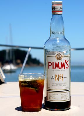 photograph picture how to make the recipe for pimms and lemonade pims and lemonade no 1 cup