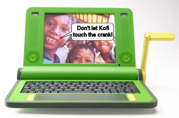100 buck Negroponte laptop solution for poverty