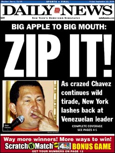 Donk act stolen by Hugo Chavez
