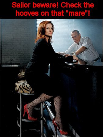 Maureen Dowd or a guy in drag?