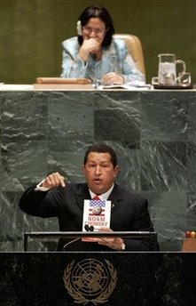 Laughing at Hugo Chavez