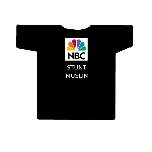 NBC stunt Muslim t-shirt
