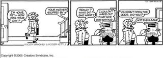 Andy Capp and Mother-In-Laws don't mix