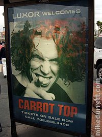 Carrot Top sign