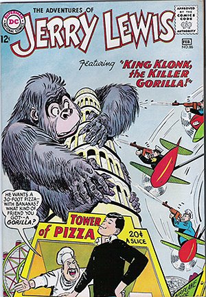 Photo: The Adventures of Jerry Lewis comic book with the Killer Gorilla.