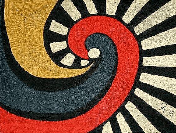 Alexander Calder, spiral.