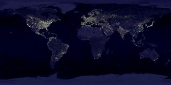 'Earthlights' by NASA.