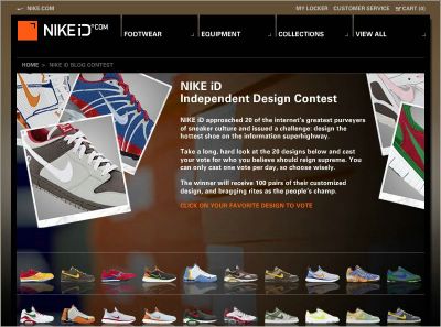steve's Nike iD Blogger Contest