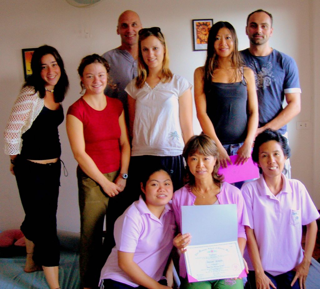 Adventure Thug Thai Massage Class Chiang Mai Thailand