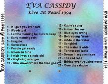 Eva Cassidy Legendary Singer Eva Cassidy Music Clips Articles
