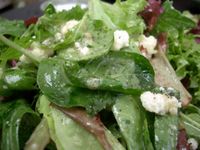 photograph picture of Lettuce & Point Reyes Blue Cheese from Tabla (Tava) Larkspur Marin