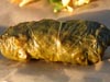 photograph picture of dolmades vegan and vegetarian snack and sandwich recipes for IMBB#19