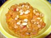 photograph picture of vegan main meal entree African Sweet Potato Stew with Red Beans  recipes for IMBB#19