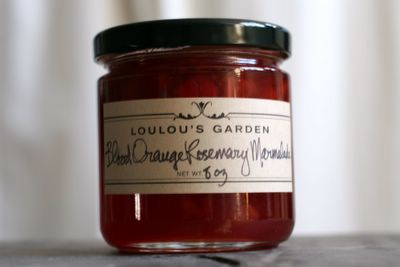 Loulou's garden marmalade and jams Berkeley Farmers Market