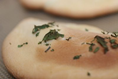 photograph picture of homemade naan bread