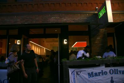 photograph picture of outside Chive. Filed under Cafe Review, San Diego, Chive, Gas Lamp