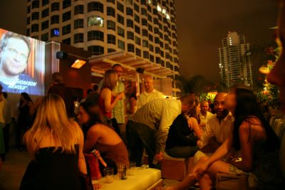 photograph picture of W hotel outdoor Beach bar filed under review