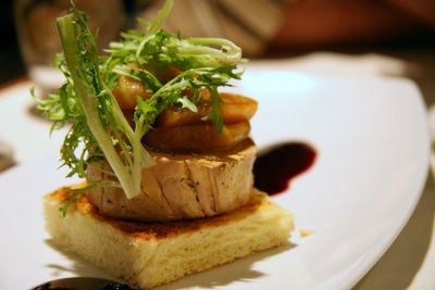 photograph picture of the foie gras. Filed under Restaurant Review, San Diego, Soleil@K