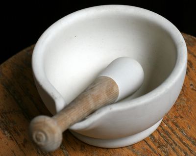 photograph picture of my pestle and mortar