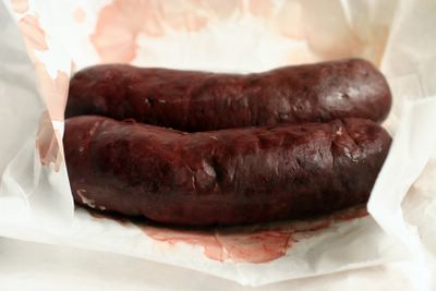 photograph picture boudin noir from The Fatted Calf in San Francisco