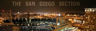 photograph picture of the San Diego Skyline. Filed under Cafe Review, San Diego, Cáfe Bassam 