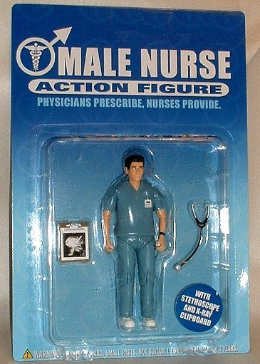 Foot Prints: Male Nurse Action Figure - Malenurse 2