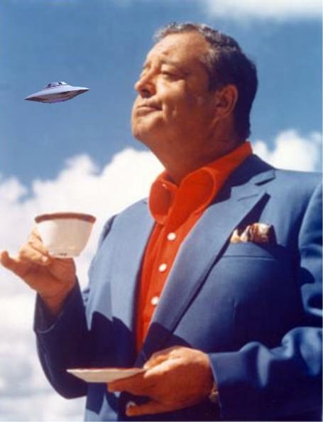 Flying Saucers UFOs] ... are Interplanetary Devices Jackie Gleason and The Letter