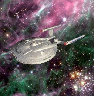 Enterprise in Space Background