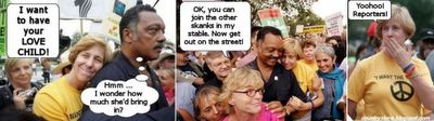 Cindy Sheehan joins Jesse Jackson's stable