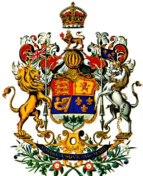 The Royal Arms of Canada, 1921