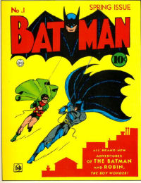 1st Batman Cover