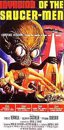 Invasion-of-saucer-men movie poster