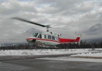Alpine Helicopters Flight to Cat Skiing at Chatter Creek