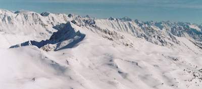 Cat Skiing Terrain in the High Alpine