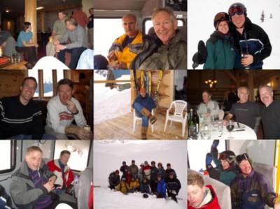 Snowcat Skiing and Lodge Life at Chatter Creek candid shots