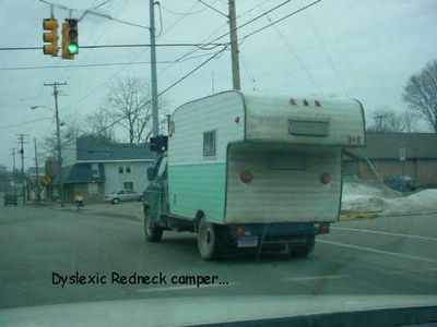 Dyslexic Redneck Camper