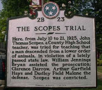 Image result for the scopes monkey trial concludes