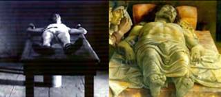 Ettore y el cristo Muerto de Mantegna