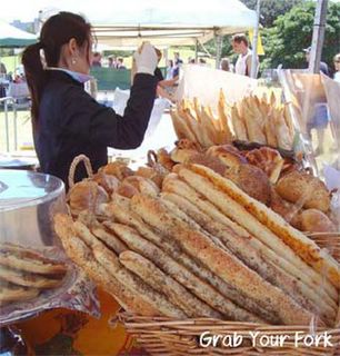 Breads at the Beb Patisserie stall