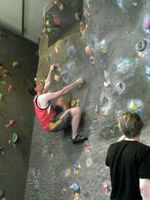 Aussies versus Hiroshima's only bouldering facility.
