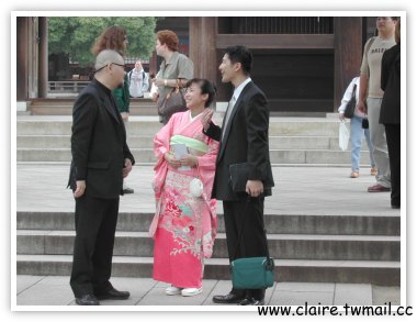 Claire 旅行 照片 雜記 Photo 明治神宮的日式婚禮