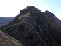 Beinn Dearg Bheag summit ridge
