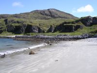 Beach on west coast of Jura - Bagh Uamh nan Giall