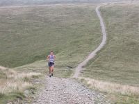 Rob Jebb climbing Winder. Where are the other runners?