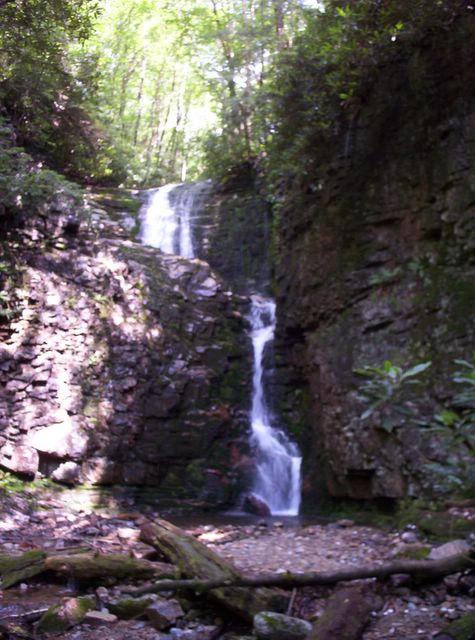 Northeast Tennessee Waterfalls: Upper Rock Creek Falls