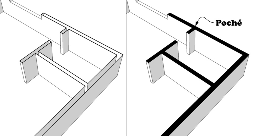 sketchup draw to using how section Blog: SketchUp your poché for Quick cuts Retired